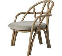 Sillón Bistra Ratán Teñido Oliva/Fustagno Limonta 003