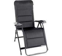 BRUNNER - Silla Tumbona Relax Ajustable reclinable sin Disparos Swan 3D Black de poliéster 3D para terraza, jardín, balcón, Playa, Piscina