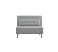 Sillón cama rita color gris 100x78x75cm