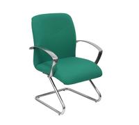 Sillón Caudete confidente patín bali verde esmeralda