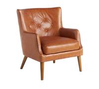 Sillón chester piel marrón modelo 5053 angel cerdá