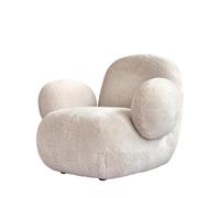 Sillón con Reposabrazos Sandshell/piel de Oveja