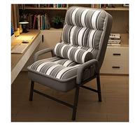 Sillón de acento amarillo con respaldo de 6 velocidades, cómodo sillón reclinable para sala de estar, dormitorio, salón, lectura, muebles modernos para el hogar