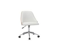 Sillón de escritorio moderno blanco QUINO