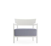 Sillón de Exterior CARA MAT Blanco/ Azul