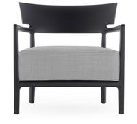 Sillón de Exterior CARA MAT Negro/ Gris
