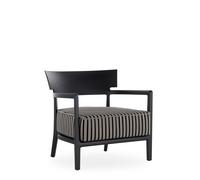 Sillón de Exterior CARA MAT Negro/ Gris Paloma Negro