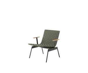 Sillón de Exterior con Reposabrazos Ville AV45 , Bronce y Verde