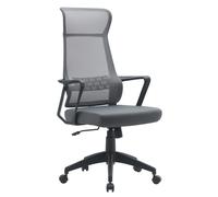 Sillón de oficina C-Br Hoboken Gris