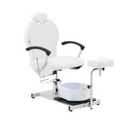 physa PHY-PC-01 - Silla para pedicura, con reposapiés y lavabo, para pedicura, podología