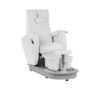 Sillón de pedicura eléctrico - con baño de pies - 115 W - 200 kg - blanco | physa