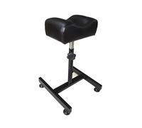 Sillón De Pedicura Silla profesional for manicura y pedicura, Spa, elevador giratorio, baño de pies, soporte for uñas, silla for salón en blanco negro(Black)
