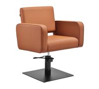 Sillón de peluquería Gabbiano Bilbao marrón