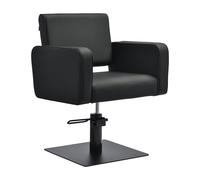 Sillón de peluquería Gabbiano Bilbao negro