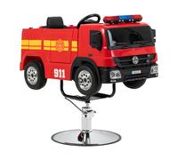 Sillón de peluquería infantil Gabbiano camión de bomberos