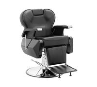 Sillón de peluquería Styling con reposapiés - 57 - 69 cm - 150 kg - negro | physa