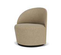 Sillón de Salón con Giratorio Beige/Bouclé