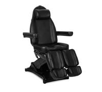 Sillón de tratamiento cosmético, eléctrico Elara PRO 6P, negro