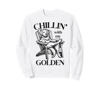 Sillón de Verano para Perros Chillin' with my Golden Retriever Sudadera