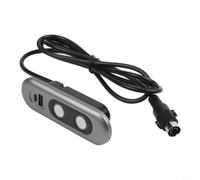 Sillón eléctrico con puerto de carga USB, interruptor de elevación de 5 pines para sofá, carcasa ABS, accionamiento directo sin controlador, negro (gris)