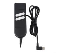 Sillón eléctrico de repuesto con mando a distancia de 5 pines con 2/4/6 botones para sillón de pie y tumbona de relax para controles de marca, cable de 1,5 m/2 m, negro (4 botones codo)