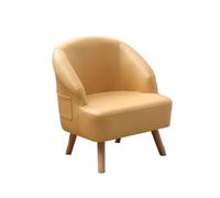 Sillón ergonómico contemporáneo con esponja de alta resistencia y tejido técnico (amarillo)