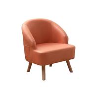 Sillón ergonómico contemporáneo con esponja de alta resistencia y tejido técnico (naranja)