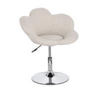 Sillón Fleur Cromo-Beige