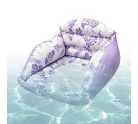 Sillón Flotante De Piscina Silla Hinchable Flotante Portátil Con