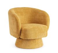 Sillón giratorio Julienne Mostaza