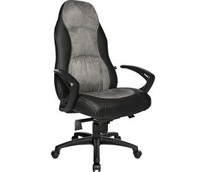 Sillón giratorio Topstar, piel sintética / microfibra