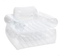 Sillón hinchable intex transparente con reposabrazos 109x107x79 cm