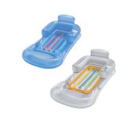 Bestway 43028 flotador para piscina y playa Azul Vinilo Tumbonas flotante