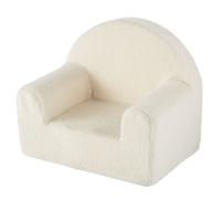 Sillón infantil de borreguito crudo