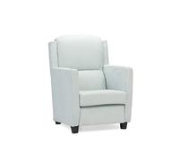 Sillón Infantil Petit- sillón orejero para niño Menores de 7 años. Ideal para Sala de Juegos o salón.(Tamaño: 71 x 58 x 63 cm) Tapizado en Tela Antimanchas- Color (Verde Agua)