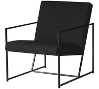 Sillón lounge STYLE armazón negro