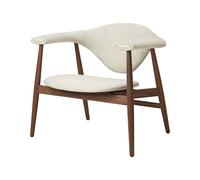 Sillón Masculo Tapizado En Eero Special FR 106 Con Patas En Nuez