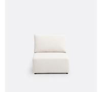 Sillón modular de tela texturizada, Monica. Talla 1 plaza. Color Beige