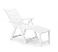 SILLÓN PLEGABLE RECLINABLE DE JARDÍN ERGONÓMICO ARIZONA CM. 109X60X108H