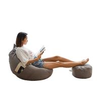 Sillón puf Gigante para Adultos, sofá Grande con Relleno de Espuma viscoelástica Suave, Ideal para Sala de Estar, Dormitorio, salón u Oficina (100 x 110 cm)