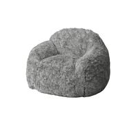 Sillón Puf Para Adultos, Suave y Esponjoso Sofá Puf De Piel Sintética Con Relleno De Esponja De Alta Densidad y Funda Extraíble y Lavable, Cómodo Sillón Para Dormitorio, Sala De Estar y Dormitorio.