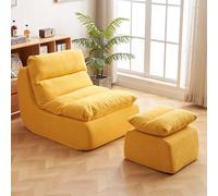 Sillón puf, sofá perezoso comprimido, sofá pequeño extraíble, sofá esquinero para sala de estar, diseño moderno
