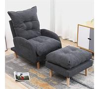 Sillón reclinable Ajustable con reposapiés, sofá Cama de 3 Posiciones para Sala de Estar y Dormitorio, sillón reclinable ergonómico Que soporta hasta 150 kg.