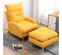 Sillón reclinable Ajustable con reposapiés, sofá de 3 Posiciones para Sala de Estar y Dormitorio, Capacidad de Peso de 150 kg, cómodo y Moderno.