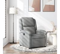 Sillón reclinable de tela