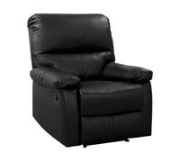 Sillón reclinable lincoln - color negro