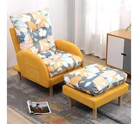 Sillón reclinable Moderno Ajustable con reposapiés, 3 Posiciones de reclinación, Ideal para Sala de Estar y Dormitorio. Cómodo sillón con Capacidad de Carga de 150 kg.