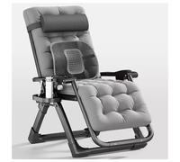Sillón reclinable plegable para patio con reposacabezas ajustable y sillas para tomar el sol para acampar, silla de campamento plegable portátil y cuna