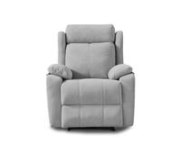 Sillon Relax Reclinable Eléctrico, Gravedad Cero | Desenfundable, Madera de Pino | Botonera Cromada con Puerto USB | Sillones Reclinables para el Salón | Sillon Electrico | Sillon Sofa Relax | Gris