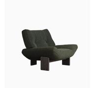 Sillón retro chino de gran tamaño de algodón y lino con marco de madera de fresno transpirable, silla de salón de fácil cuidado para sala de estar, dormitorio, hotel y restaurante